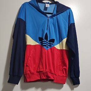 Colorful Man's Adidas 1980 Hoodie